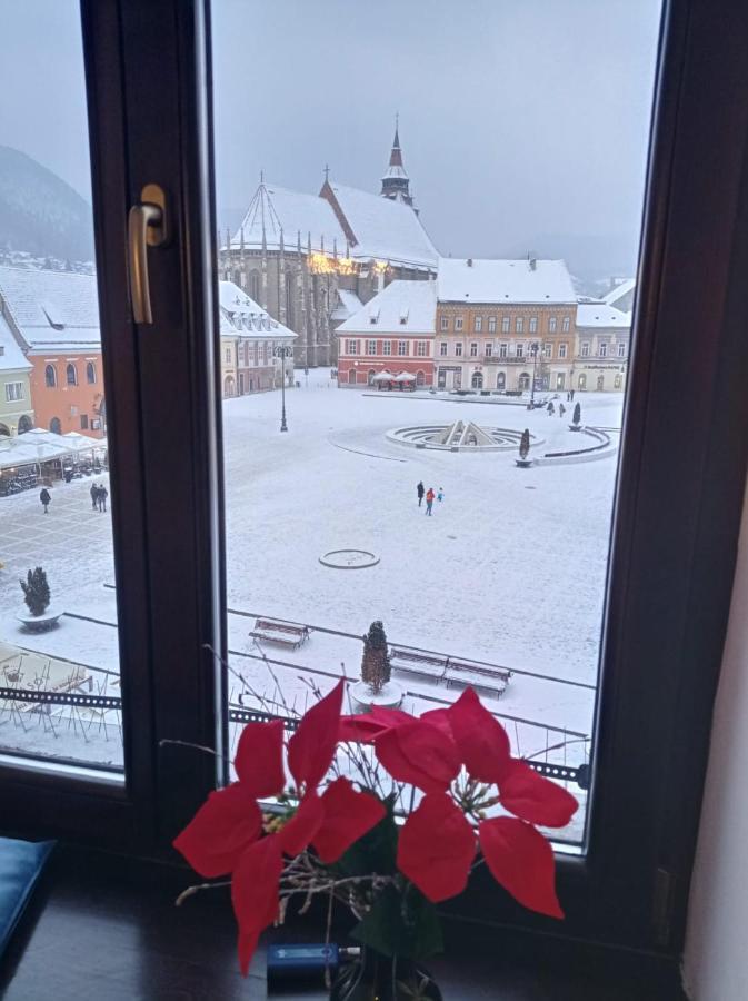 Apartament Piata Sfatului Braşov Buitenkant foto